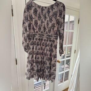Boden floral dress size 10